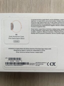 Apple Watch SE Gold, 40mm - 10