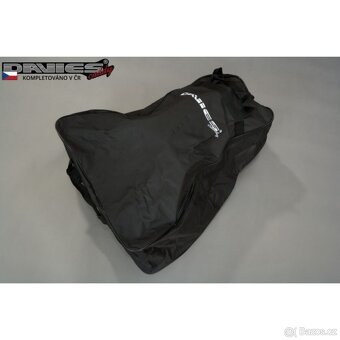 EL. golfový vozík Davies Caddy QUICK FOLD Black Matt s DHC - 10