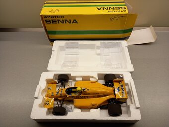 F1 LOTUS HONDA 99T MONACO 1987 AYRTON SENNA MINICHAMPS 1:18 - 10