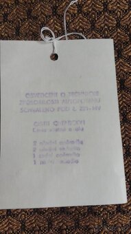 Dobové potahy sedaček Škoda Favorit 80.léta nepoužité orig. - 10
