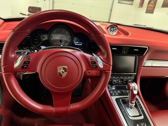 Porsche 911 Carrera S, 991, cabrio, Full výbava, 48tis. km - 10