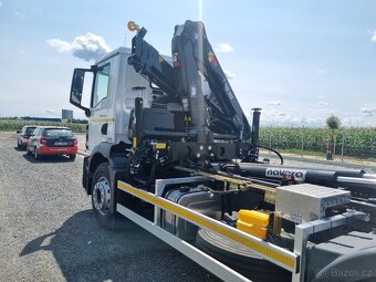 NOVÝ NEJETÝ MAN TGM 18.290 RUKA HIAB A NOSIČ KONTEJNERU 10T - 10