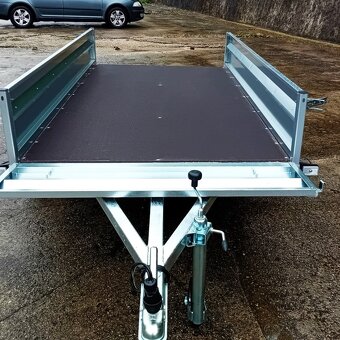 Univerzální přívěsný vozík se svařovaným rámem 3,0m x 1,5m - 10
