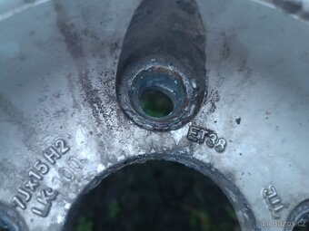 Hliníková dobová sada kol Strato 7x15" 4x100 zimní pneu - 10