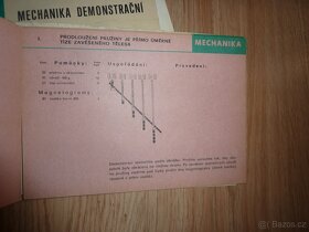 Mechanika demonstrační - pokusy se soupravou - 10