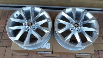 NOVÉ originální ALU kola ŠKODA 5x100 R16 Scala Kamiq Fabia - 10