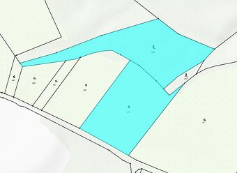 Sad a navazující les v Dolních Kounicích, celkem 12 899 m² - 10
