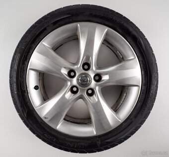 Opel Astra - Originání 17" alu kola - Letní pneu - 10