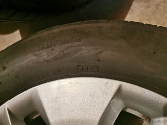 Škoda Octavia IV - orig. 16" alu disky s letnými pneu - 10