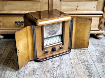 Rádio Mikrofona MK 306 Superdual Luxus, 1935-36 - 10