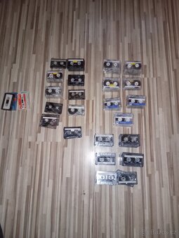 Audiokazety Fuji, Sony,basf - 10