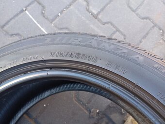 215/45/16 letní pneu bridgestone - 10