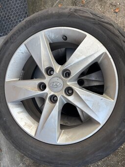Originální hliníkové disky Hyundai - 10