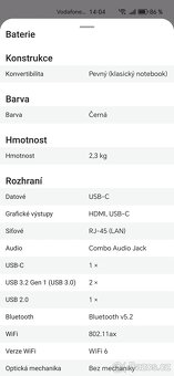 Herní notebook ASUS TUF Gaming F15 - 10