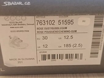 Nove dětské boty ECCO vel.30 - 10