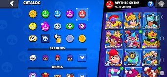Brawl stars účet 95k trophy, 2 prestige, 3Xmasters - 10