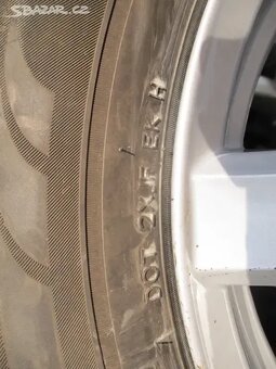 ALU kola KIA SPORTAGE 7X17 ET40 s pneu 225/60 99H - 10