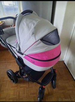 Kočárek 3v1 + isofix základna + skejt - 10