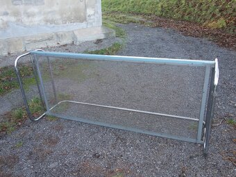 Chromovaný gauč, velmi dobrý stav - 10