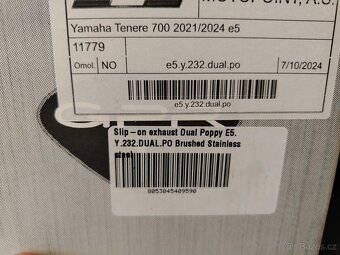 Koncovka výfuku Slip-on GPR DUAL na Yamaha Tenere700 21-24 - 10