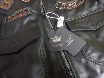 NOVÁ kožená letecká bunda A2 - L,XL-2XL - 10
