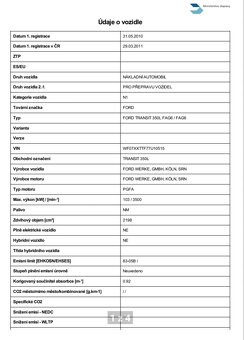 Odtahovka Ford Transit 2.2 TDCI 2011 - 10