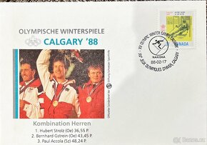 Sada obálek s témetikou OH Calgary 1988 - 10