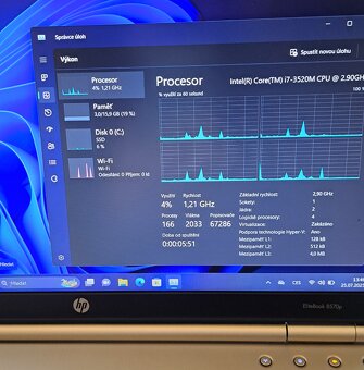 HP EliteBook 8570p/ Core i7 / 16 GB / SSD 240GB/ WIN 11 PRO - 10