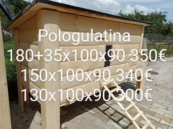 Kurín kurník Latrina suché wc psie búdy - 10