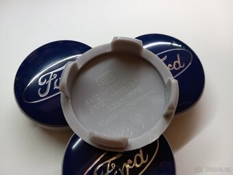 Středové krytky Ford, 54x52mm Blue - 10