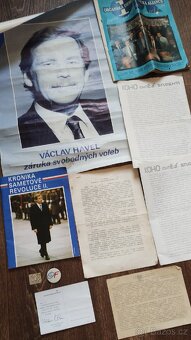 Václav Havel plakát atd. - 10