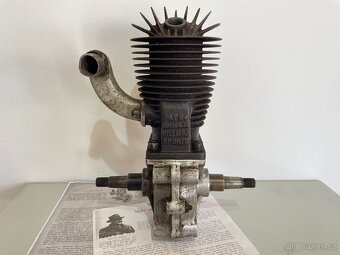 Jawa 175 Villiers - motor na prototyp - 10