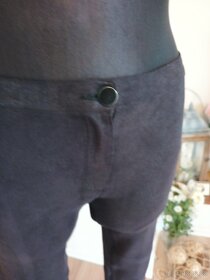 Dámské SKINNY kalhoty/ legíny ZARA s efektem broušené kůže - 10