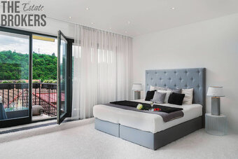 Pronájem luxusního mezonetového bytu, 170 m2, Praha 5, ul. H - 10