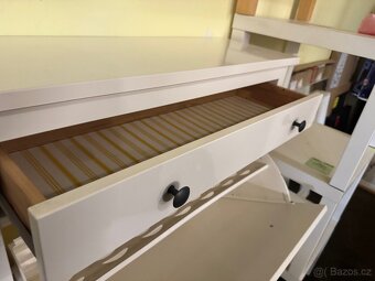 2x hezké bílé botníky IKEA HEMNES - 10