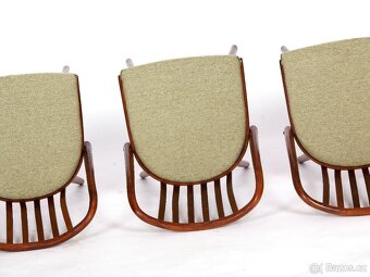 A. Šuman, přečalouněné jídelní židle TON 4 kusy. - 10