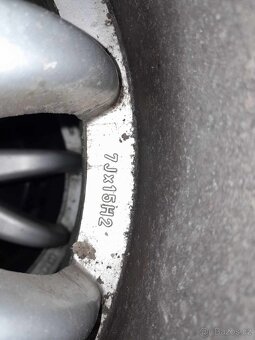 kola 4x100 r15 dvourozmery 2x et 25 a 2xet 42, vw, seat atd - 10