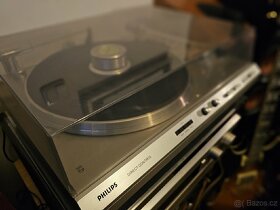 Rplls Royce gramofon Philips, kartáčovaný dural - 10
