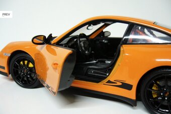 Model 1:18 Porsche 911 991 Club Coupe black GTSpirit - 10