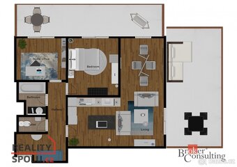 Prodej, byty/3+kk, 76 m2, Wiesenthalova, Řeporyje, 15500 Pra - 10