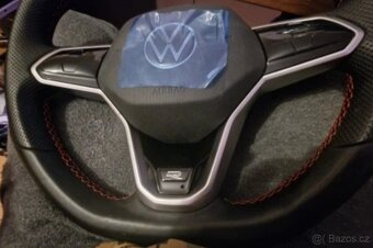 Rline kridilka na blatniky VOLKSWAGEN GOLF 8 logo na volant - 10