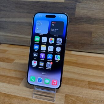 IPhone 14 Pro 256GB, bílý/ stříbrný, eSIM (rok záruka) - 10