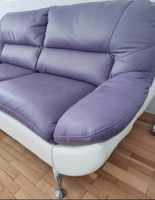 Kožená sedací souprava 3+2 - 10