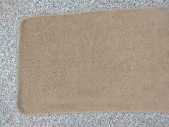 Nová unisex zimní šála - příjemný materiál, béžová, 150 cm - 10