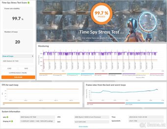 Herní PC Ryzen 5 / RX 7600 / 32GB, 1TB - vše nové, záruka - 10