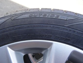 Alu disky origo Mazda CX-7, 19" , 5x114.3,ET 50, letní sada - 10