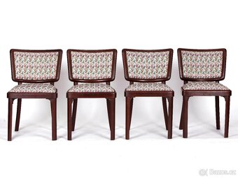 Original židle THONET nově o přečalounění, 4 kusy. - 10