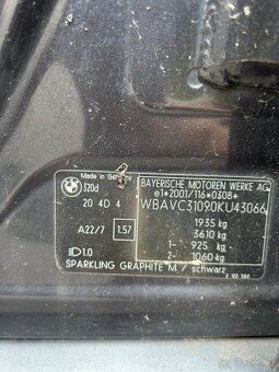 BMW E90 320D 2,0 diesel 120kw rok 2005 - 10