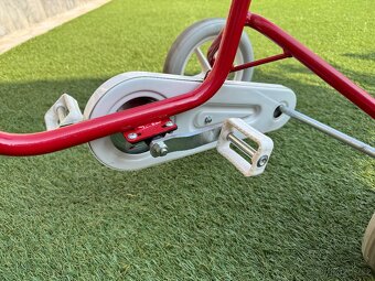 Tříkolka dětská, česká Kovodružstvo KŽD, kvalitní. TOP STAV - 10