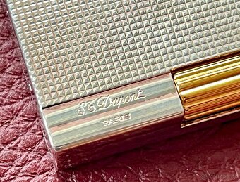 🔥 S.T.Dupont Gatsby, Diamond Head Bicolor 18k Zlato/Stříbro - 10